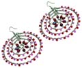 Designer beaded earring - click here for large view