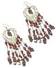 Designer beaded earring - click here for large view
