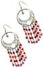 Designer beaded earring - click here for large view