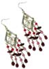 Designer beaded earring - click here for large view