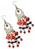 Designer beaded earring - click here for large view