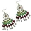 Designer beaded earring - click here for large view