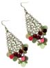Designer beaded earring - click here for large view