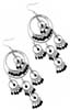 Designer beaded earring - click here for large view