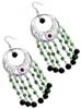 Designer beaded earring - click here for large view