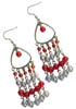 Designer beaded earring - click here for large view