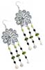 Designer beaded earring - click here for large view