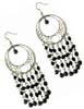 Designer beaded earring - click here for large view