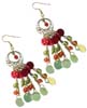 Designer beaded earring - click here for large view
