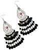 Designer beaded earring - click here for large view