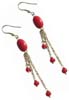 Designer beaded earring - click here for large view