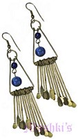 Designer beaded earring - click here for large view