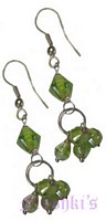 Designer beaded earring - click here for large view