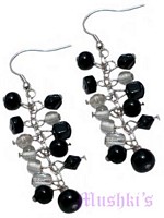 Designer beaded earring - click here for large view