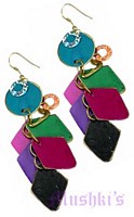 Designer beaded earring - click here for large view