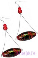 Designer beaded earring - click here for large view