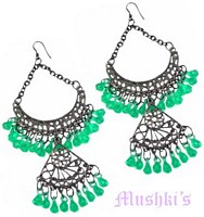 Designer beaded earring - click here for large view