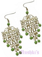 Designer beaded earring - click here for large view