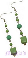 Designer beaded earring - click here for large view