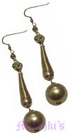 Designer beaded earring - click here for large view