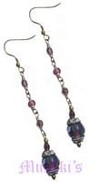 Designer beaded earring - click here for large view