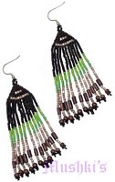 Designer beaded earring - click here for large view