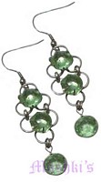 Designer beaded earring - click here for large view