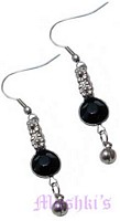 Designer beaded earring - click here for large view