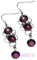 Designer beaded earring - click here for large view
