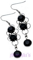 Designer beaded earring - click here for large view
