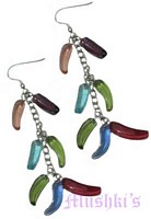 Designer beaded earring - click here for large view