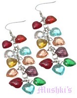 Designer beaded earring - click here for large view