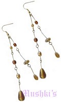Designer beaded earring - click here for large view