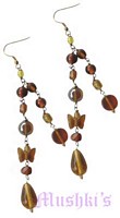 Designer beaded earring - click here for large view