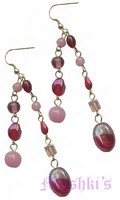 Designer beaded earring - click here for large view