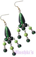 Designer beaded earring - click here for large view