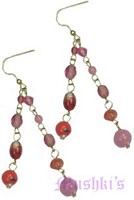 Designer beaded earring - click here for large view