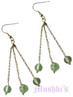 Designer beaded earring - click here for large view