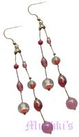 Designer beaded earring - click here for large view