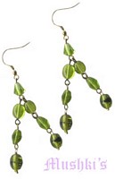 Designer beaded earring - click here for large view