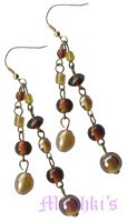 Designer beaded earring - click here for large view