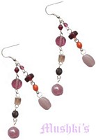 Designer beaded earring - click here for large view
