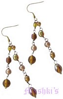 Designer beaded earring - click here for large view