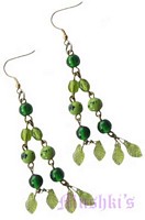 Designer beaded earring - click here for large view