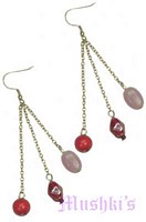 Designer beaded earring - click here for large view