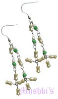 Designer beaded earring - click here for large view