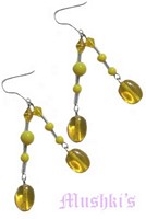 Designer beaded earring - click here for large view