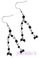Designer beaded earring - click here for large view