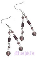 Designer beaded earring - click here for large view