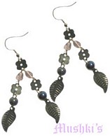 Designer beaded earring - click here for large view